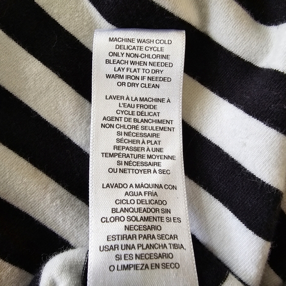 MICHAEL Michael Kors Striped Zipper Sleeve Top - Picture 5 of 8